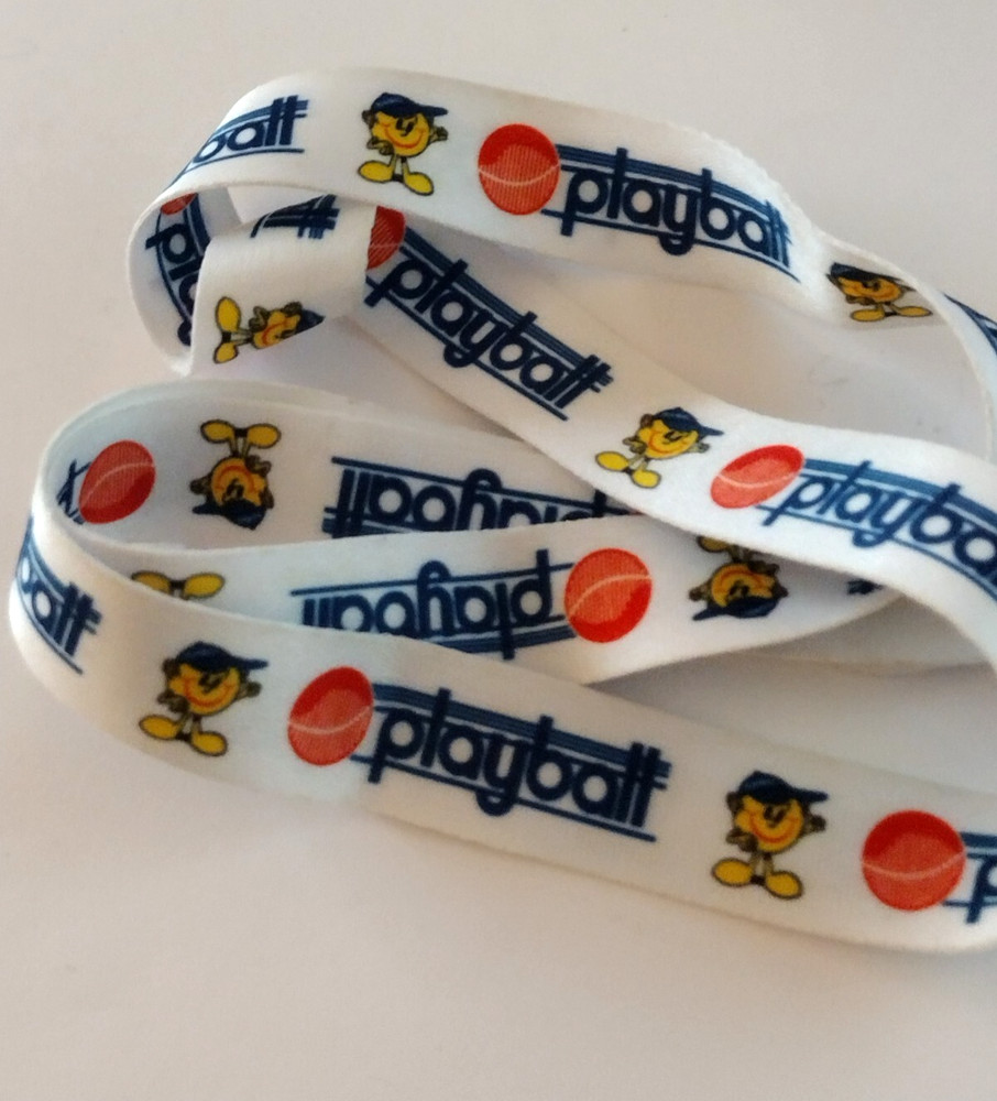 PLAYBALL Basketball Neck Strap Keyring