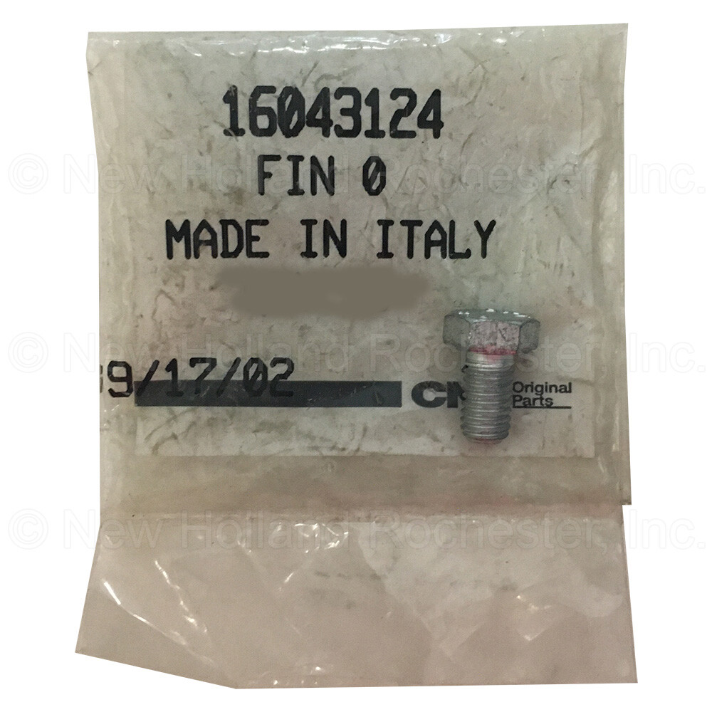 New Holland Screw Part # 16043124