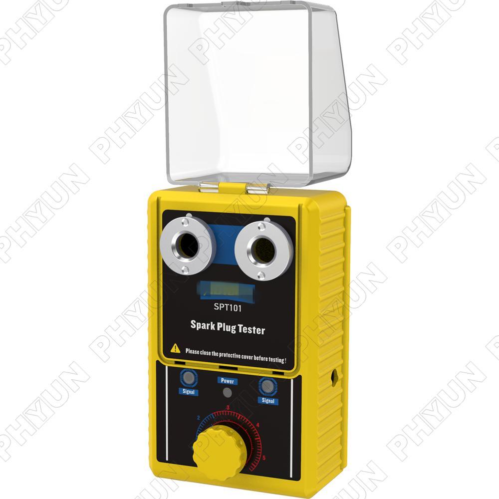 Spark Plug Tester Dual Hole Diagnostic Tool 12V Car Gasoline Ignition Analyzer