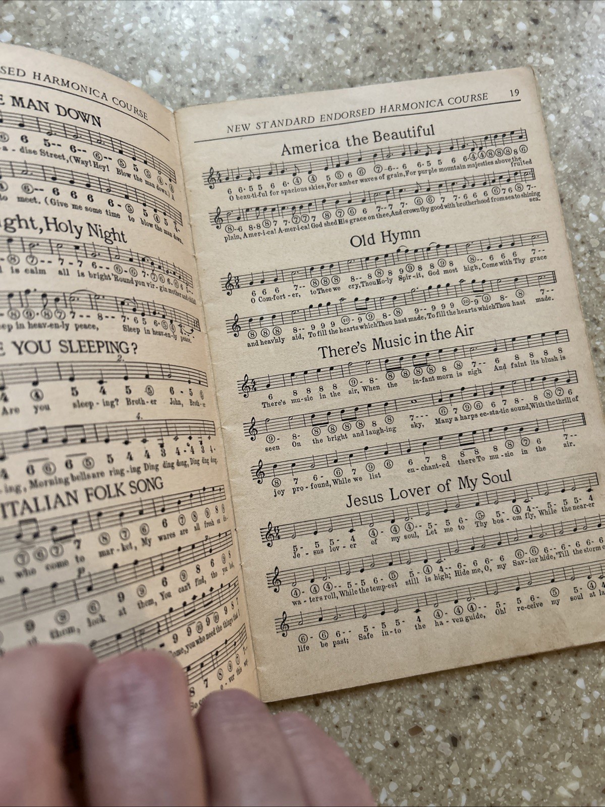 New Standard Endorsed Harmonica Course Vintage Music