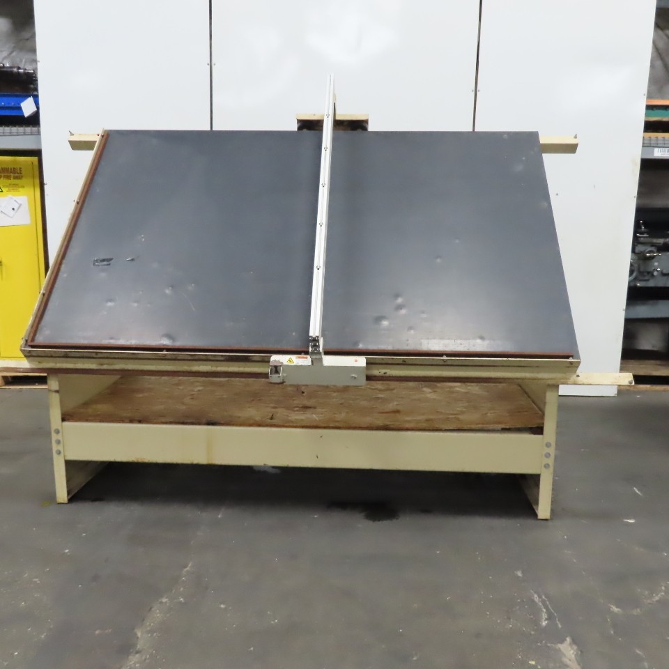 Ritter R215E/A 5' x 8' Face Frame Assembly A Frame Bare Table 45° Easel