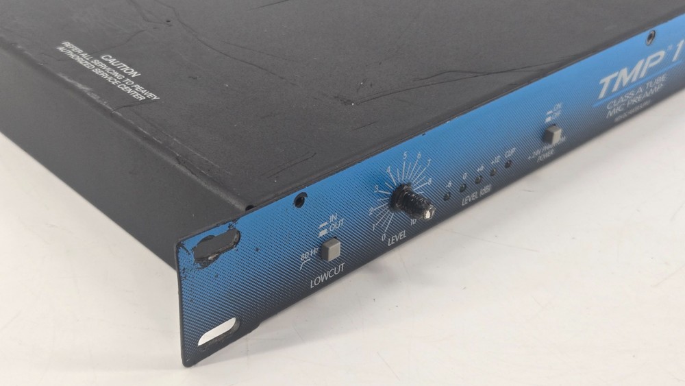 Peavey TMP-1 Class A Tube MIC PREAMP System... Missing Plastic Nob.