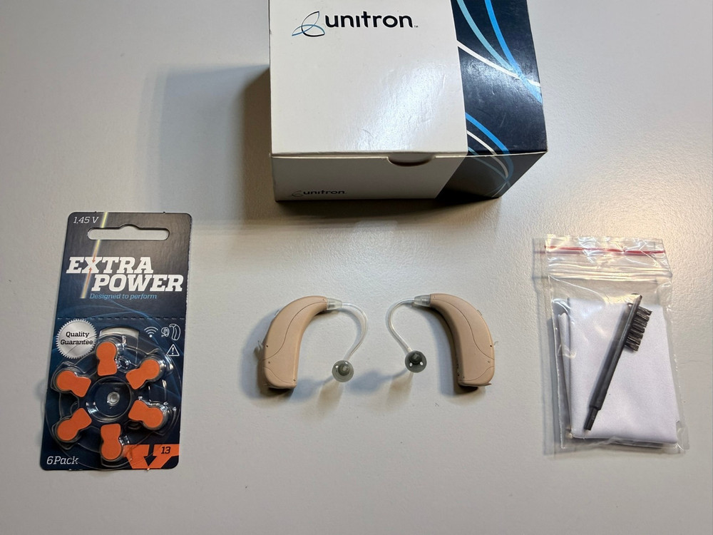Unitron Shine REV HP BTE hearing aids Left&Right