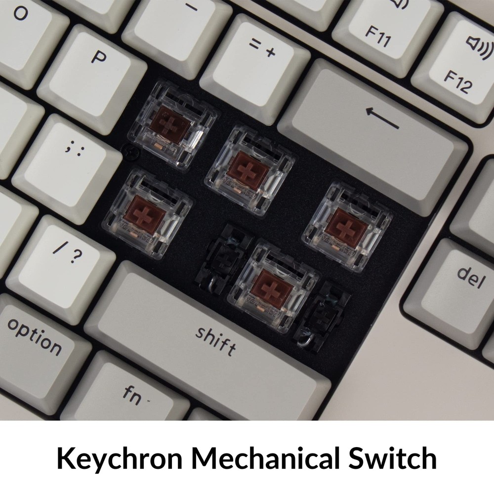 Keychron C2 Full Size Wired Mechanical Keyboard Compatible with Mac, Keychron...