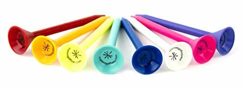 Martini Golf 3-1/4" Durable Plastic Tee 5-Pack -Assorted Colors