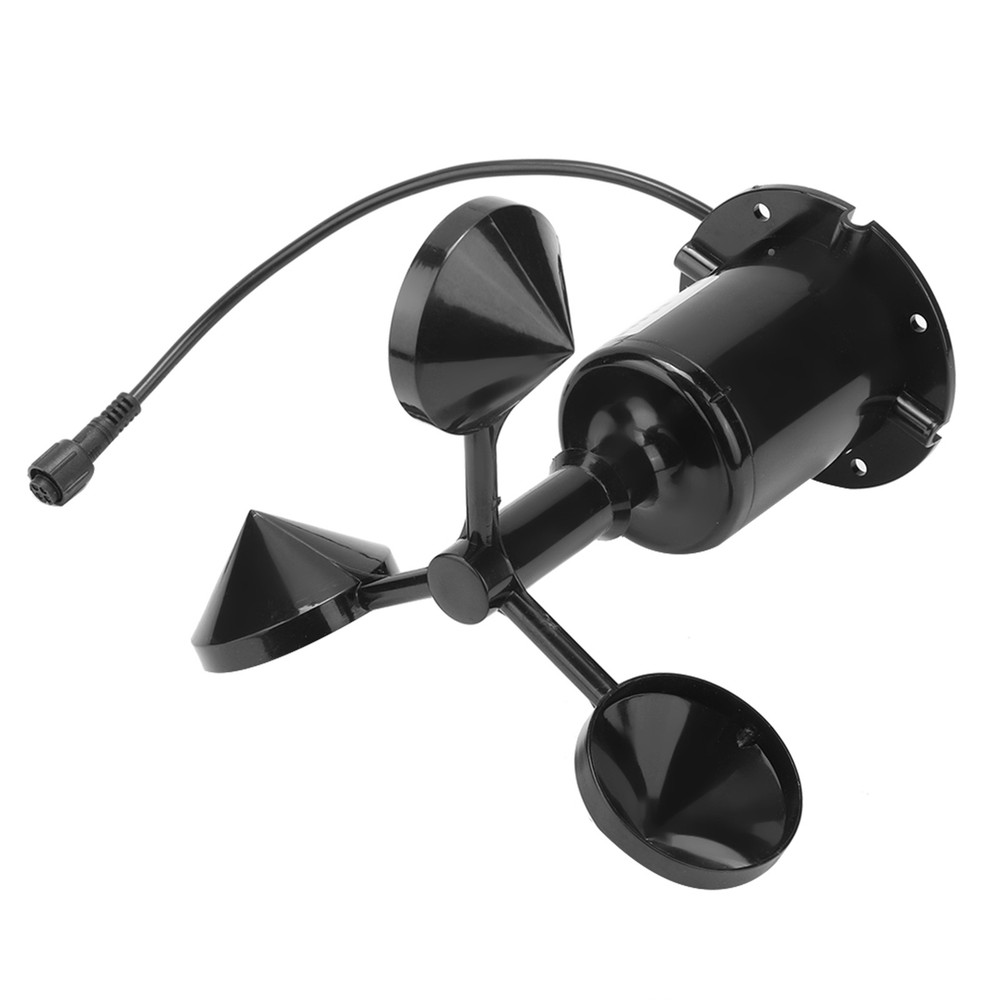Environment Anemometer Output Pulse Type Three Cups Wind Speed Sensor