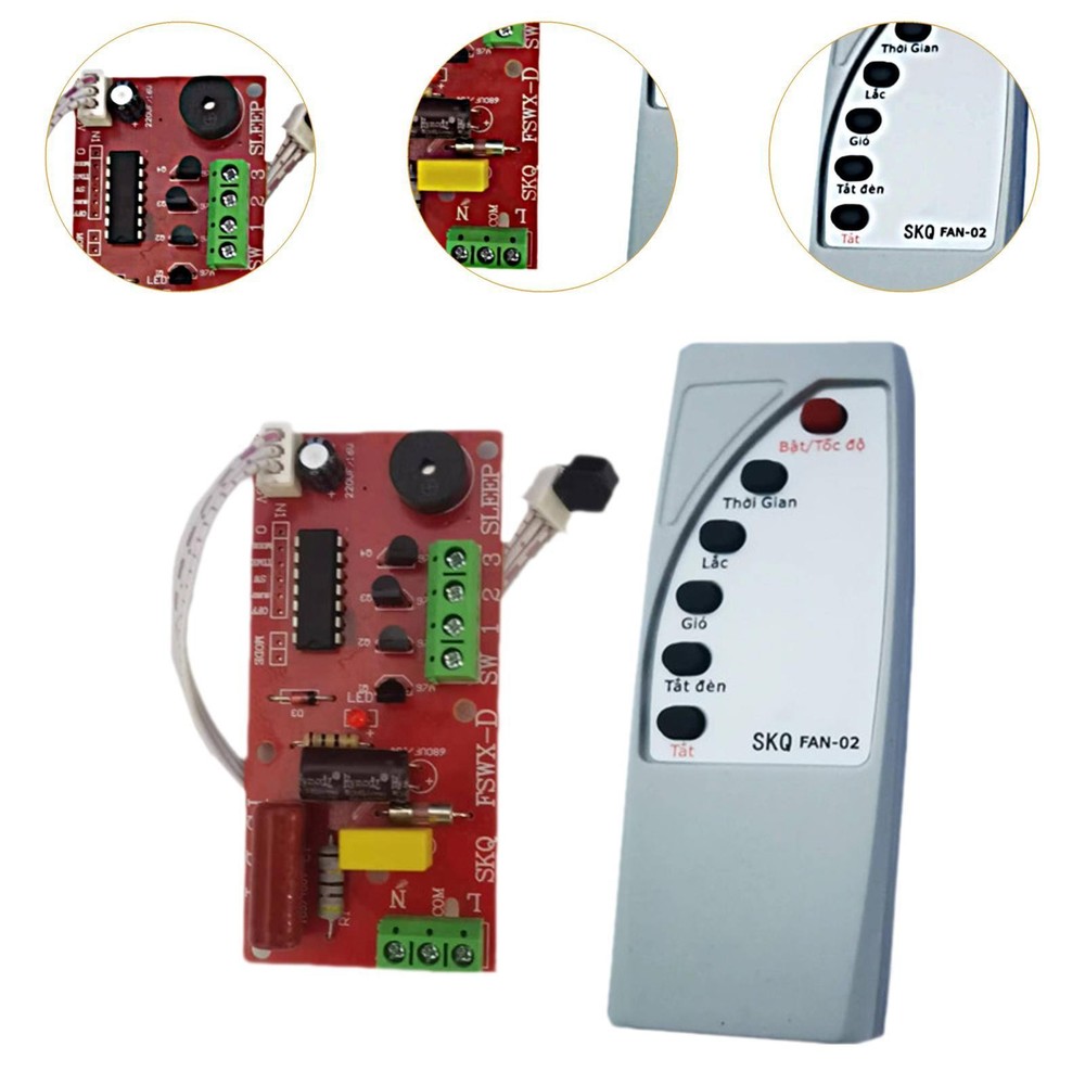 Circuit Board Fan Controller Module Reliable Upgrade Motherboard Universal