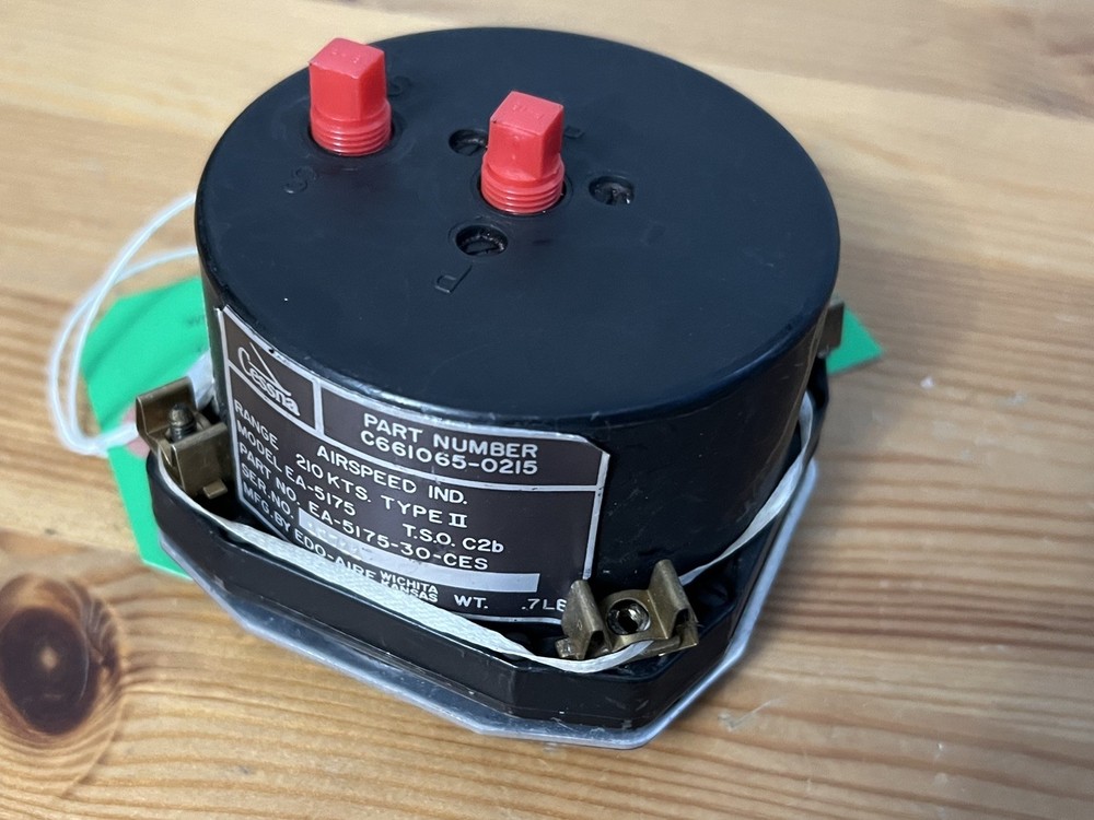 Cessna Airspeed Indicator p/n: EA-5175-30-CES Working Serviceable Condition