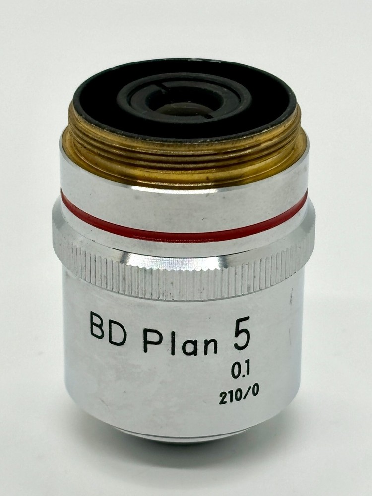 NIKON BD PLAN 5x 0.1 210/0 Microscope Objective Japan