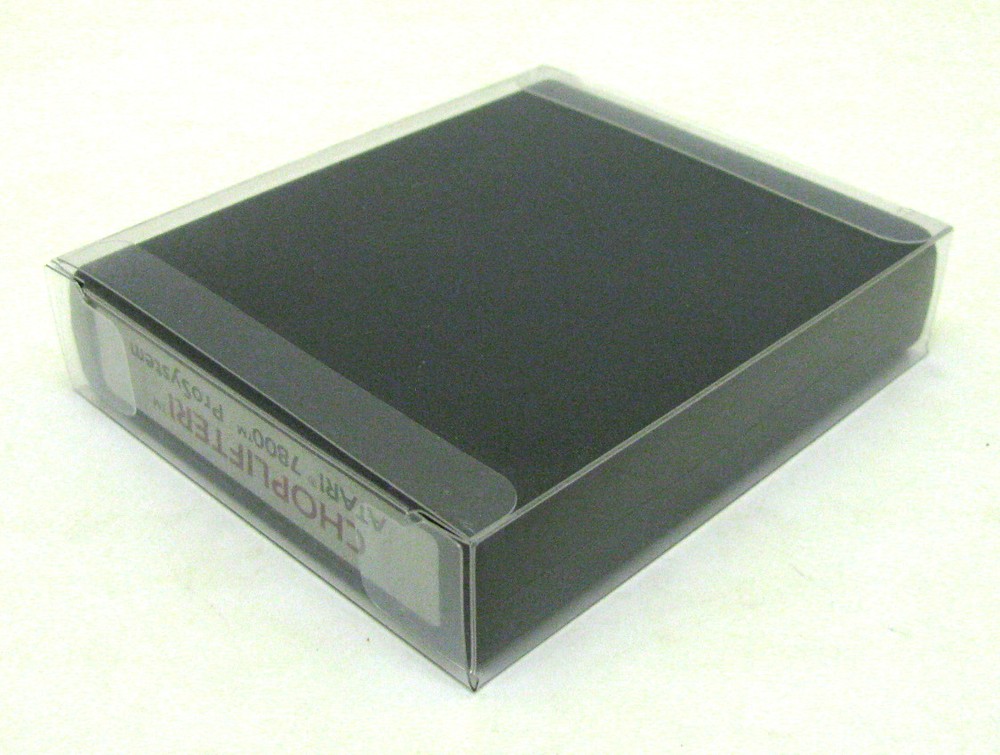 50x ATARI 7800 GAME CARTRIDGE - CLEAR PLASTIC PROTECTIVE BOX PROTECTOR SLEEVE