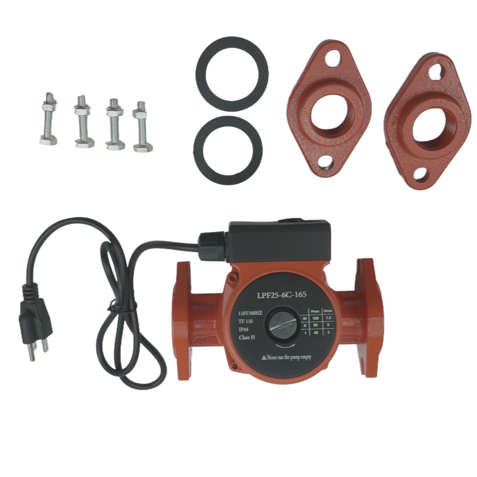 59896773 UPS15-55SFC 3-Speed Circulator Pump 58/77/87w 115V 60