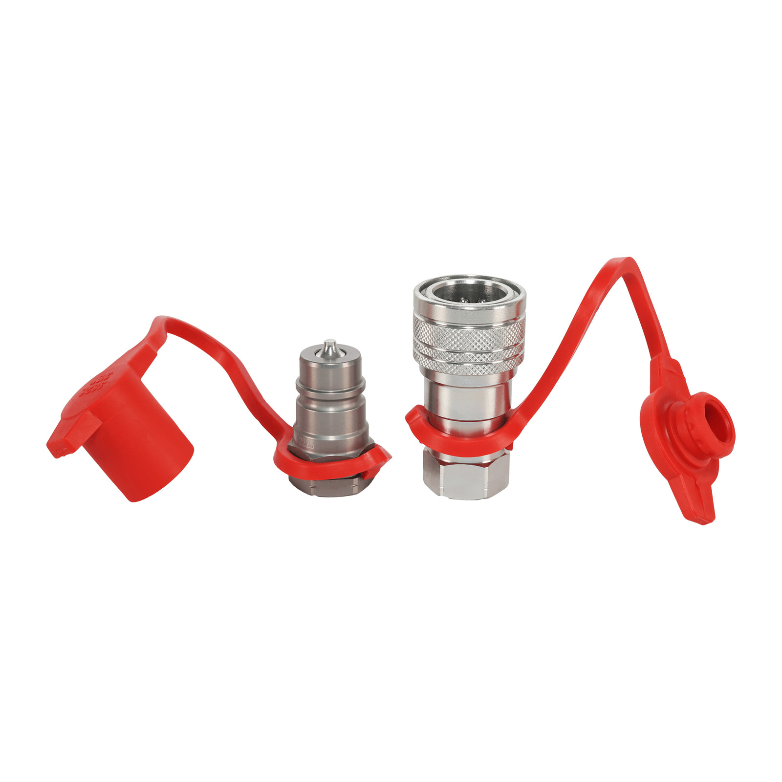 3/8″ AG Hydraulic Quick Couplers Set - 3/8″ NPT Thread