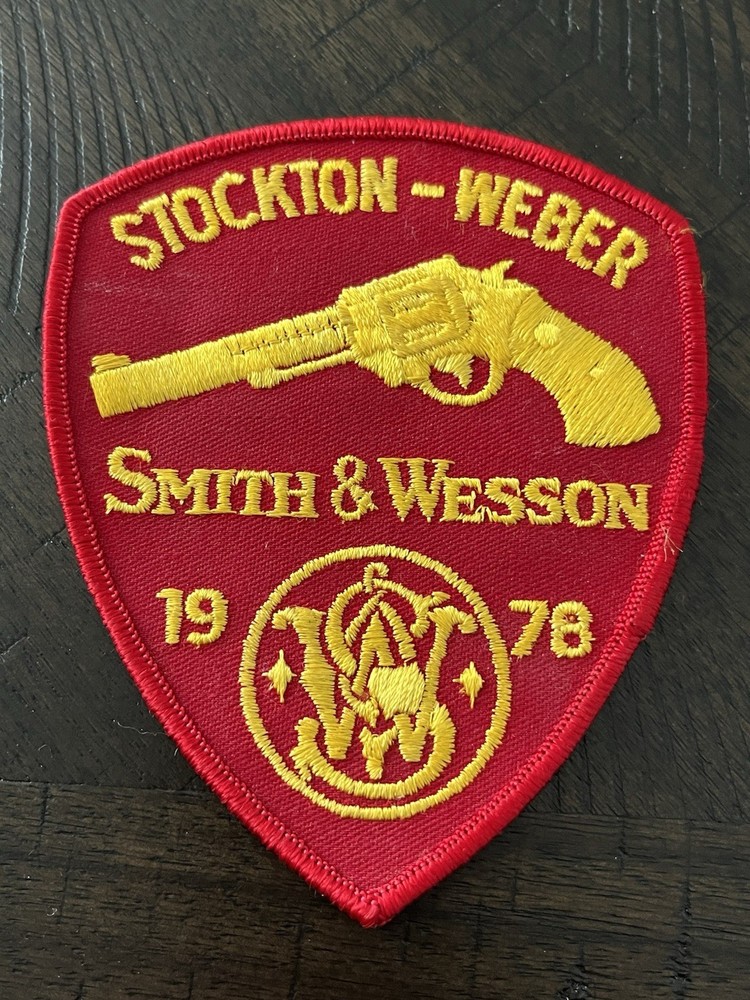 1978 SMITH & WESSON STOCKTON - WEBER PATCH