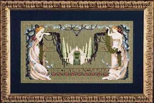 Mirabilia Cross Stitch Pattern - MD44 The Garden Muses