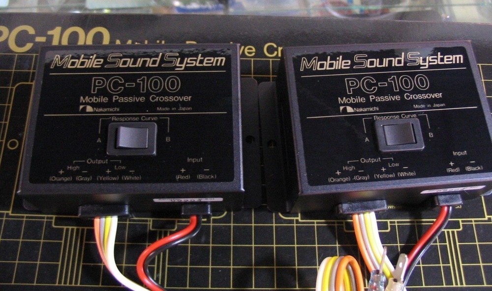 NEW NAKAMICHI PC-100 MOBILE 2 WAY PASSIVE CROSSOVER
