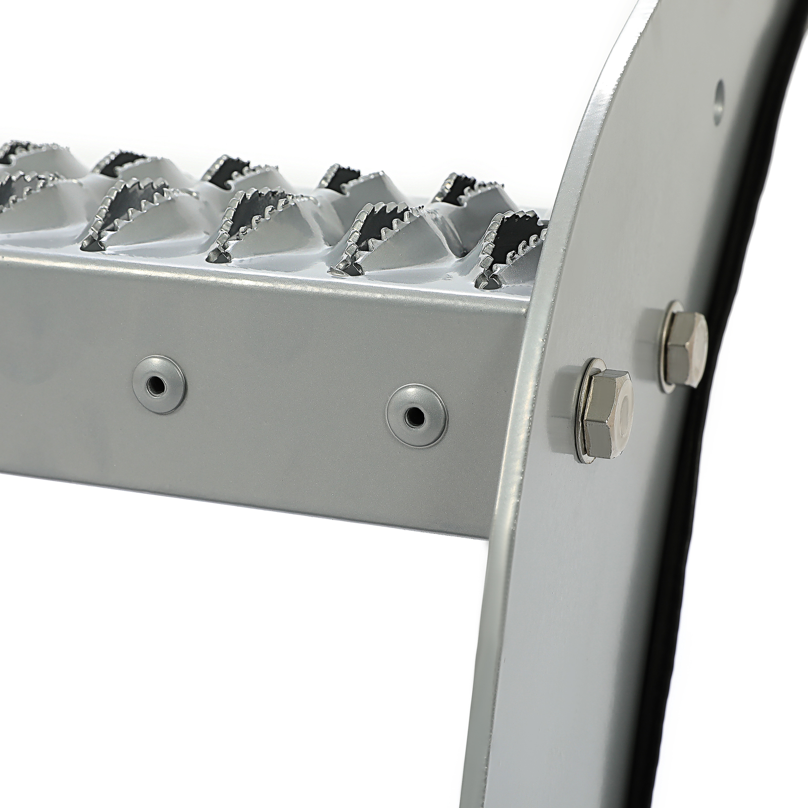 For Peterbilt Universal 26" Fuel Tank Step Bracket Kit Heavy Duty Powder Coated