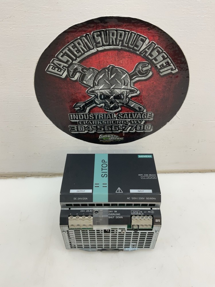 Siemens SITOPModular Rail Power Supply 6EP1336-3BA00