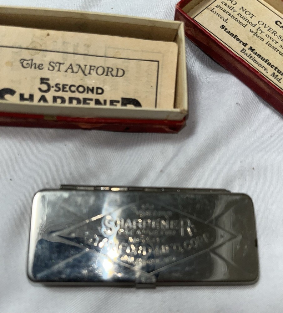 Stanford Company Safety Razor Blade Sharpener 5 Second Sharpener