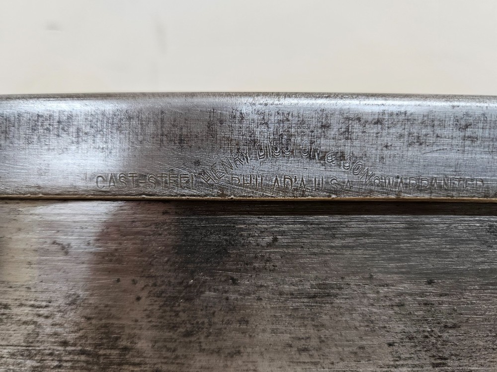 Disston Miter Box Back Saw, Ready to Use, Hand Sharpened and Hammer Set