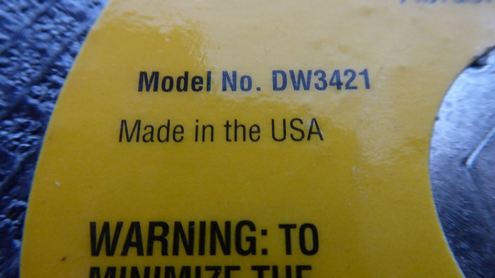 2 Dewalt DW3421 7" Masonry Abrasive Saw Blade