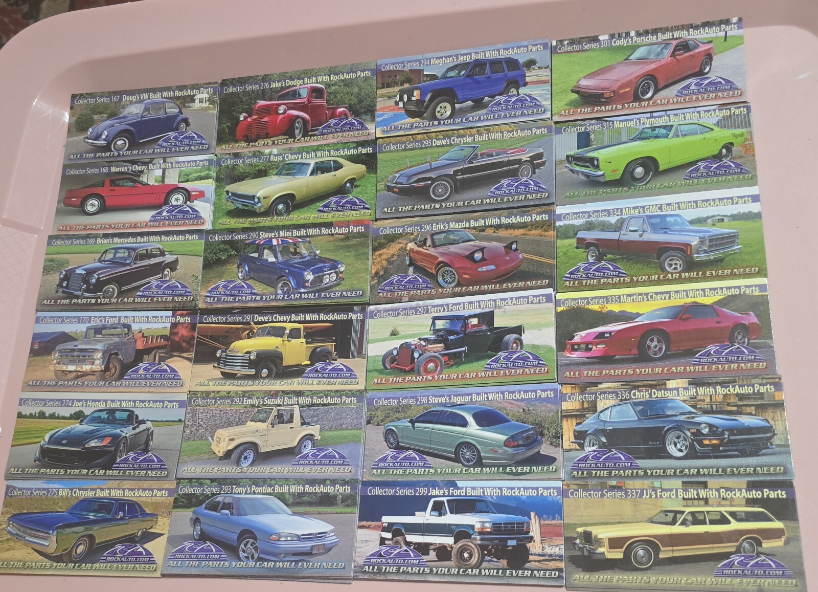RockAuto Rock Auto Magnet Collector Series Fridge Magnets