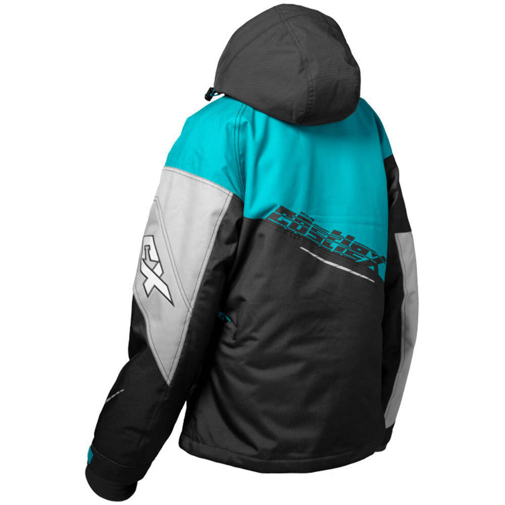 Castle X Code G3 Women's Snowmobile Jacket - Turquoise/Silver