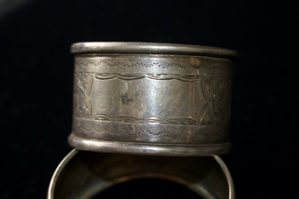 Vintage Sterling Silver Napkin Rings