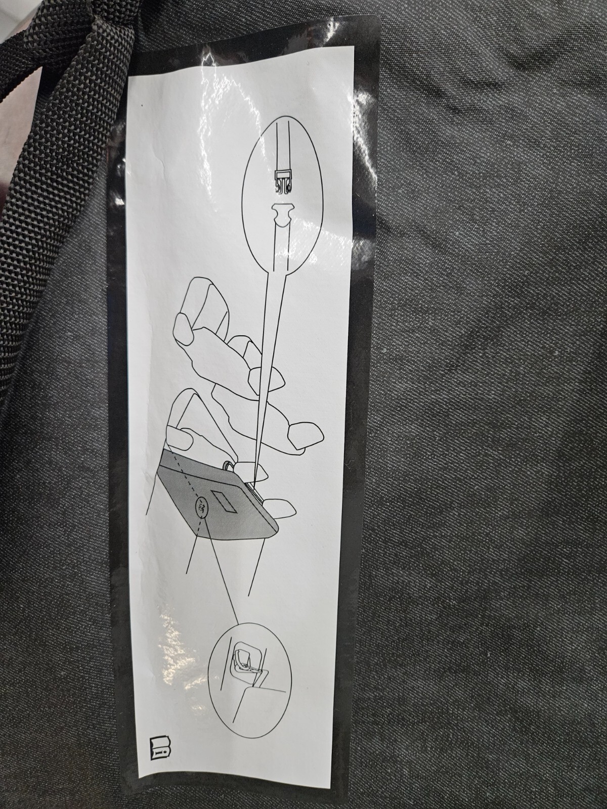 Jeep Wrangler JL 2018-2025 Freedom Panel OEM Storage Bag 68297726AC