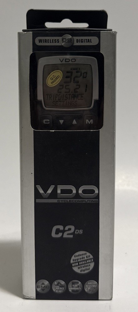 VDO C2 DS WIRELESS CYCLE COMPUTING BRAND NEW IN BOX