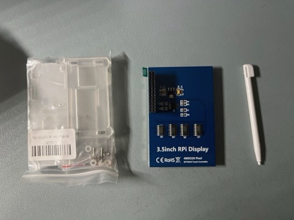 Raspberry Pi 3.5 inch 480x320 Touch Screen LCD Display w/ Clear Case New