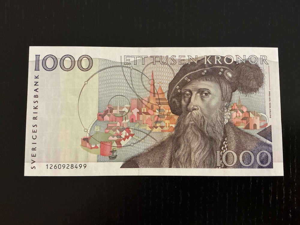 Sweden 1000 kronor 1991 UNC P-60