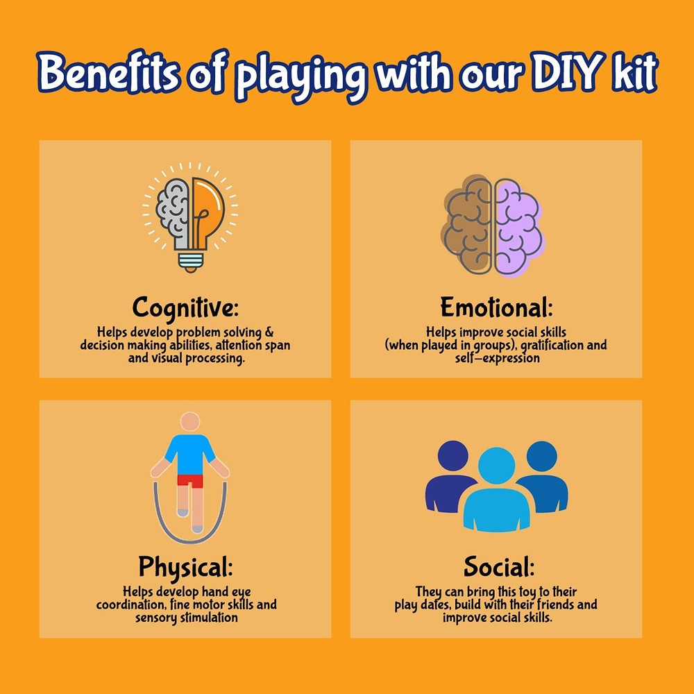 Savvi E-Z Build a Kitty Colorups Kit