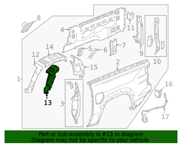Genuine GM Wheelhouse Panel 85599560