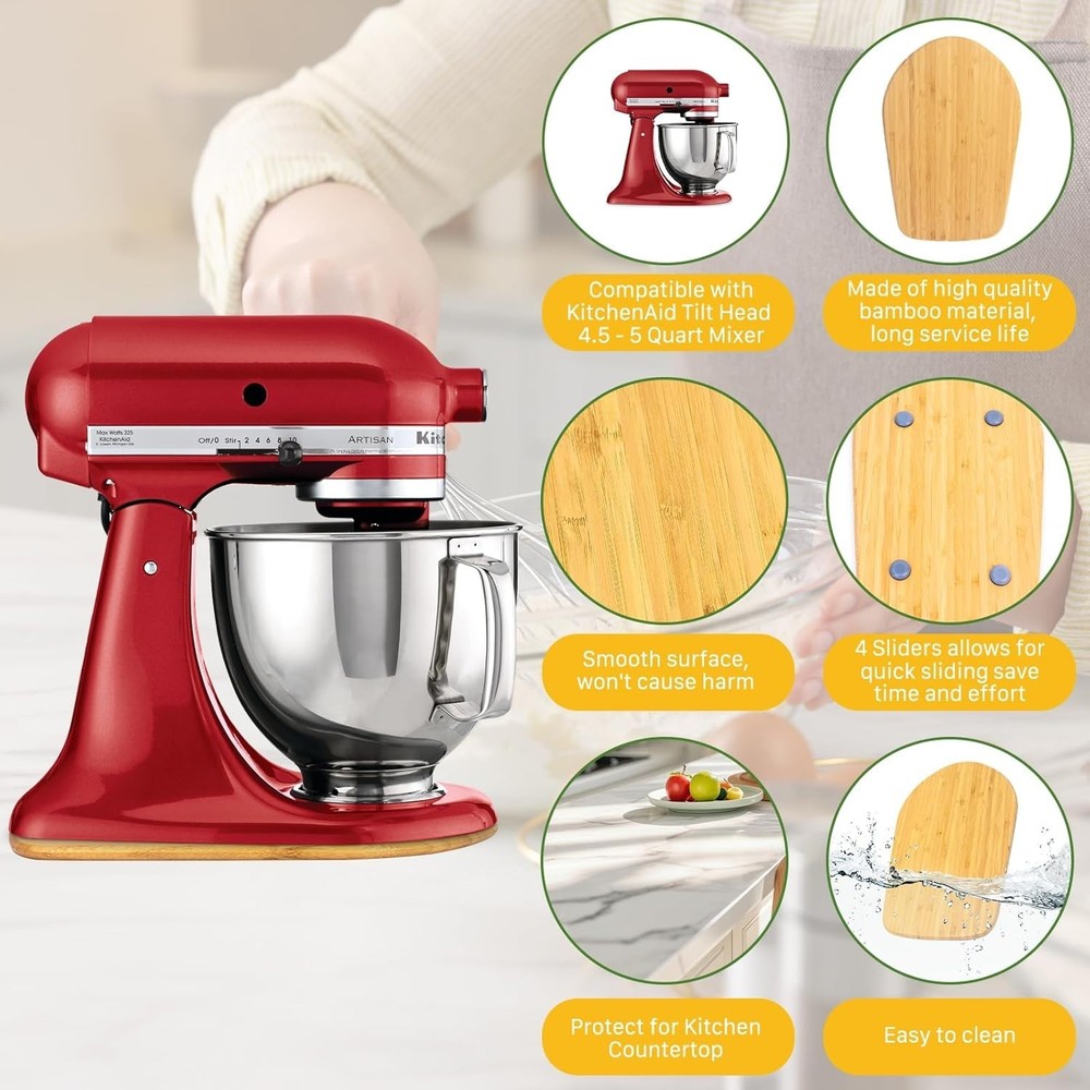 Mixer Slider Compatible for KitchenAid, 4.5-5 Qt