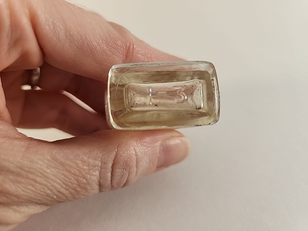 Empty Park & Tilford Art Deco No. 3 Micro Mini Perfume Bottle