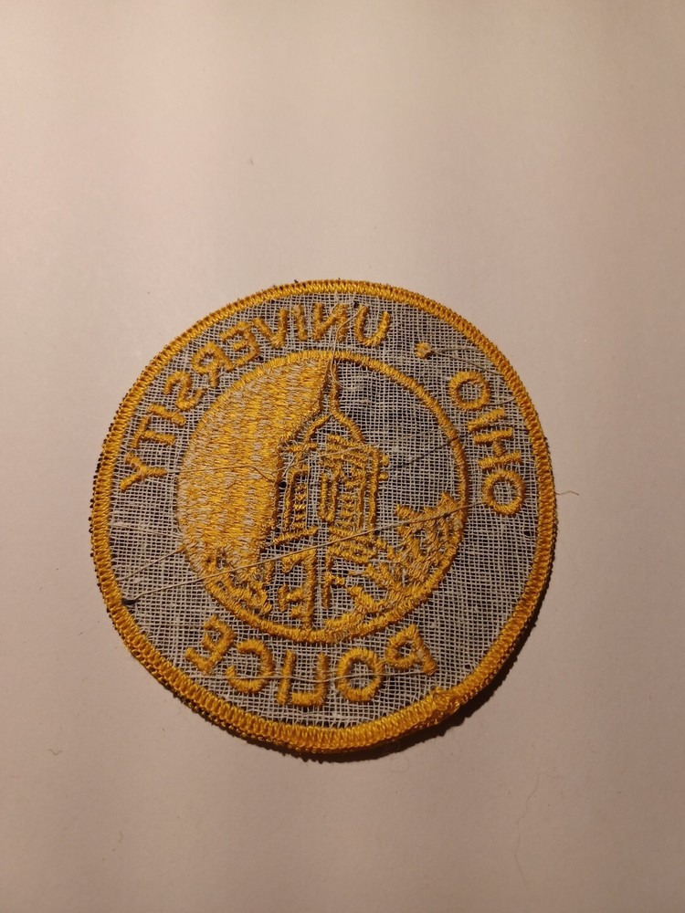 Police Security University Shoulder Patch