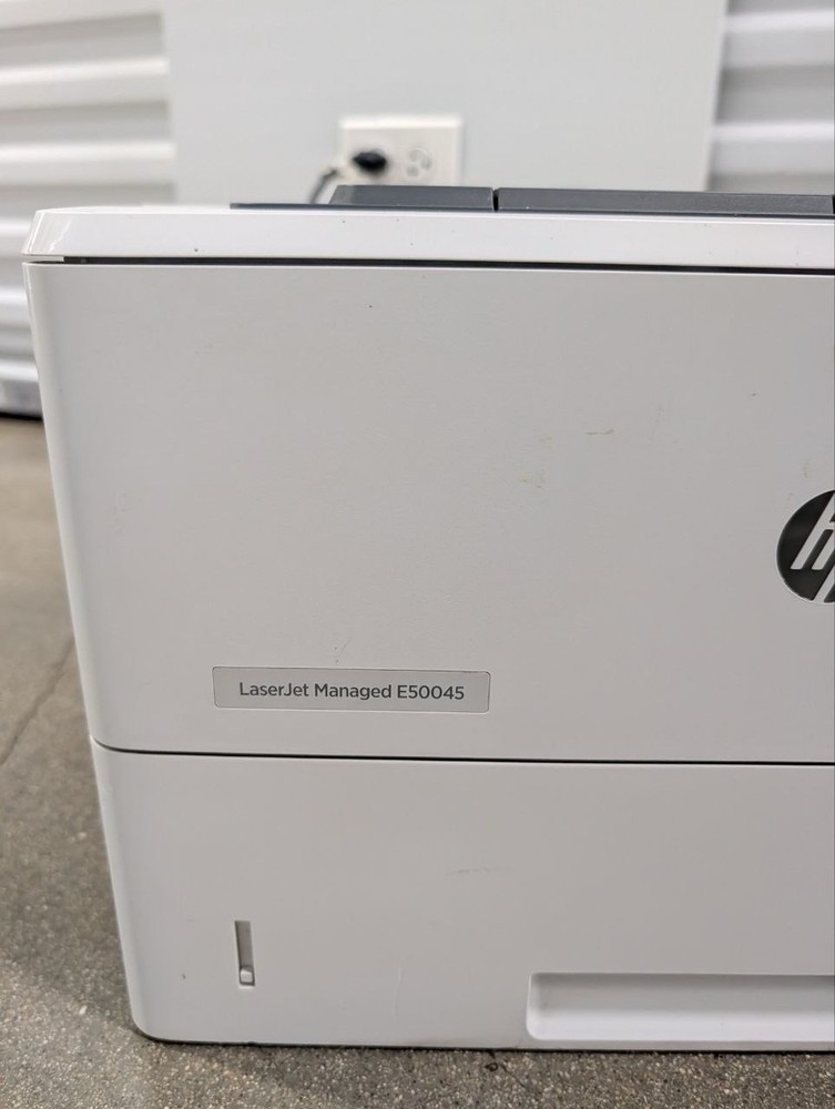 HP LaserJet Managed E50045 Mono Printer Duplex Network High Yield Toner