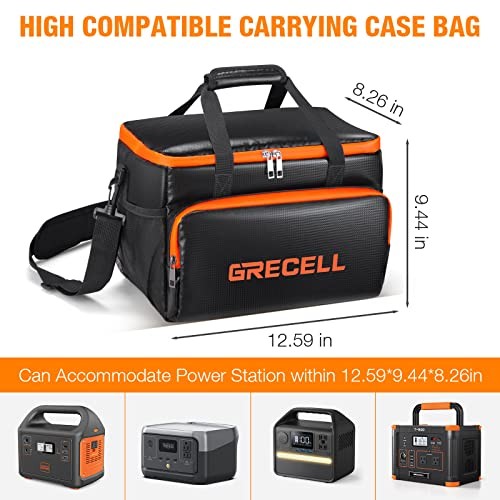 Fire-proof Carrying Case Bag Compatible with Jackery