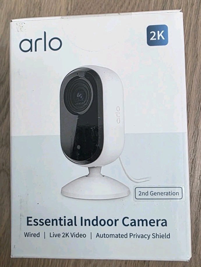 Arlo Essential Indoor Camera Wired 2nd Gen