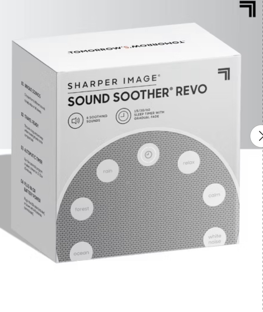 Sharper Image Sleep Therapy White Noise Machine