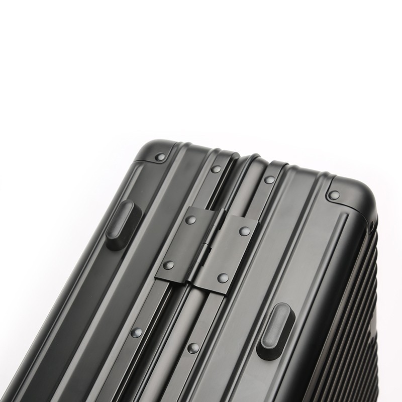 Bopai 24" Full Aluminium Luggage Hard Shell Travel Suitcase Lightweight with TSA