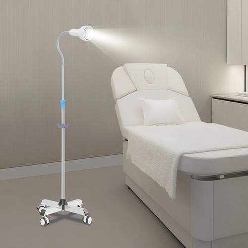 30W Adjustable LED Examination Light with Mobile Base & 360° Rotation