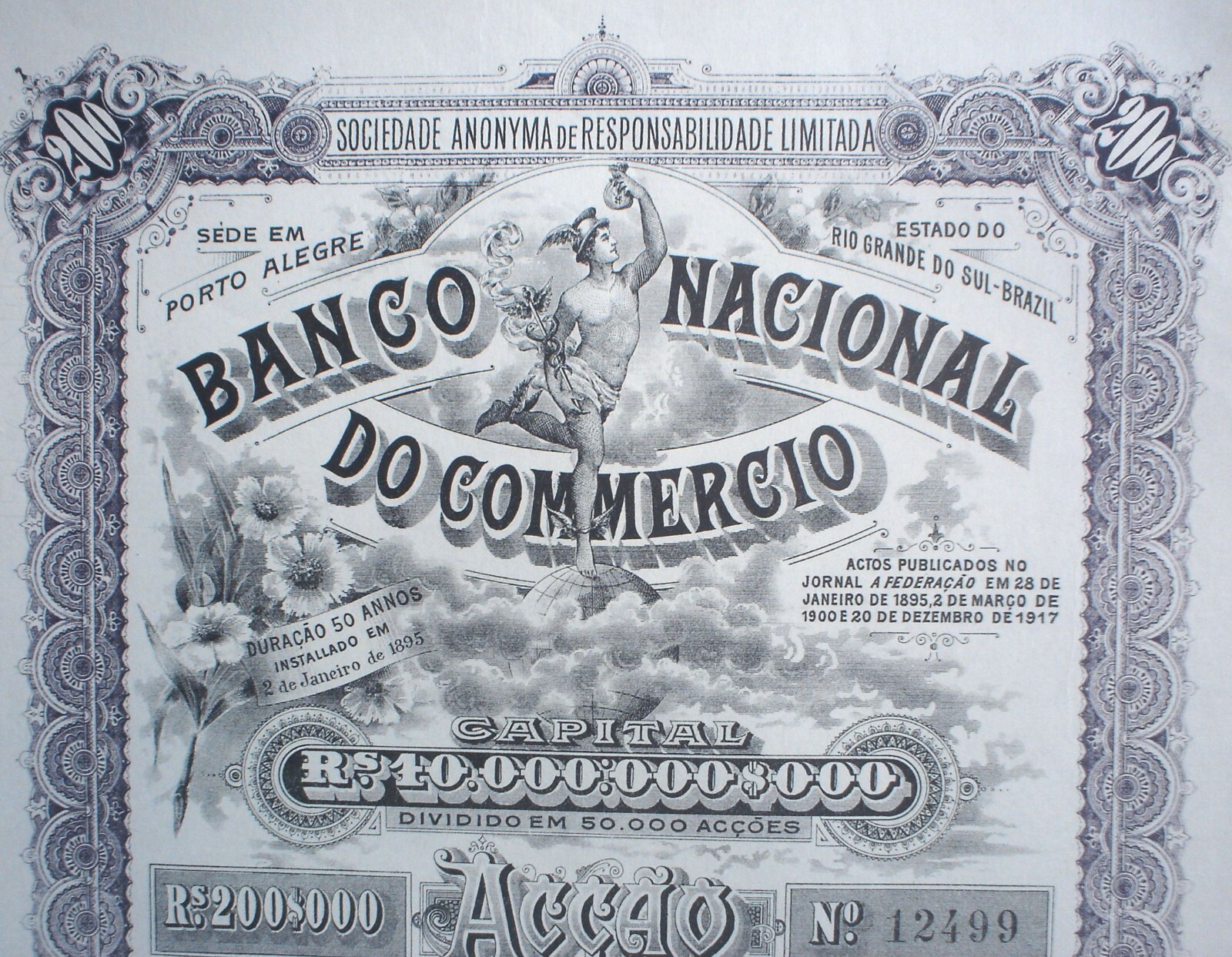 Brazil, Collection of 12 Bonds and Stocks 1885 - 1939, all are uncancelled
