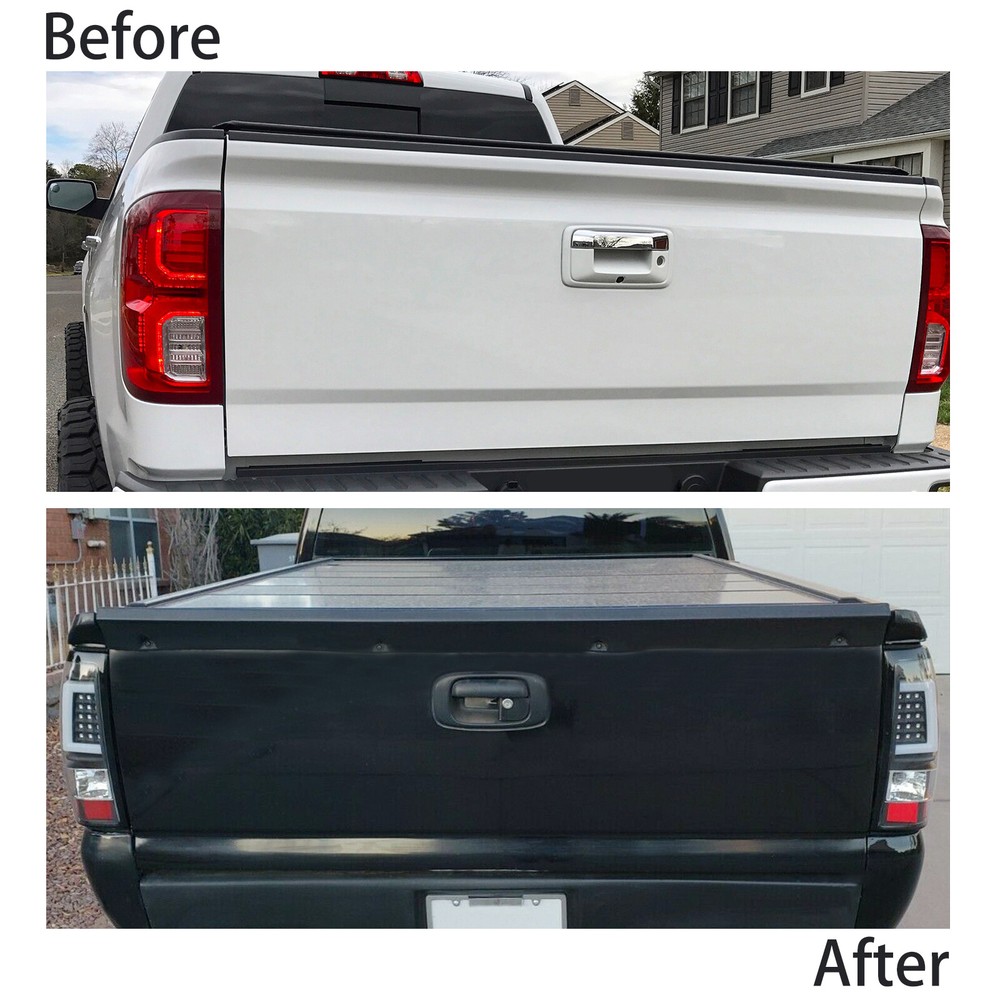 For Chevy SS Silverado Sierra 99-06 Tailgate Wing Spoiler Paintable