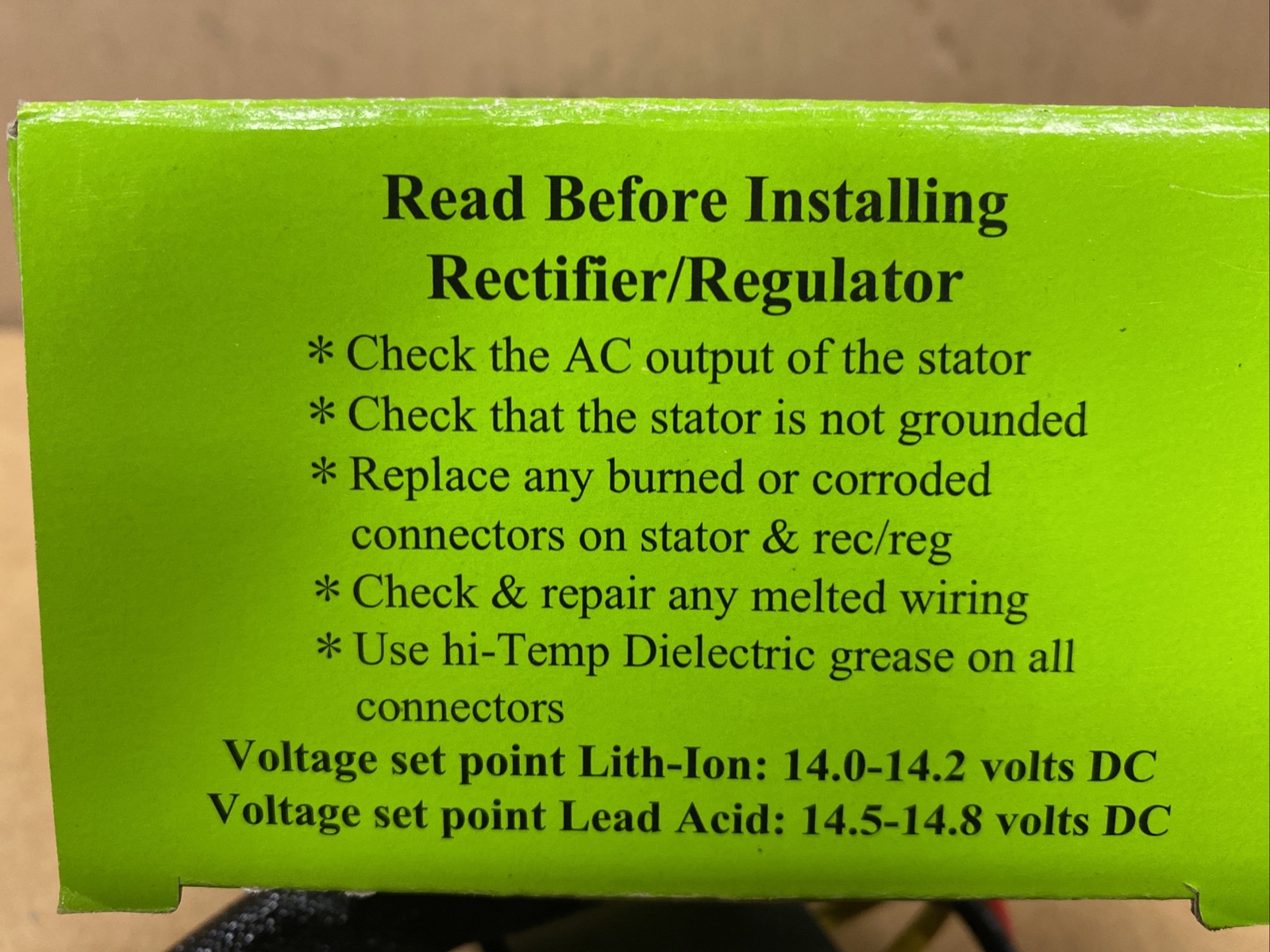 2003-2004 Kawasaki Ninja ZX6R ZX636 Rick's Voltage regulator rectifier 10-329H