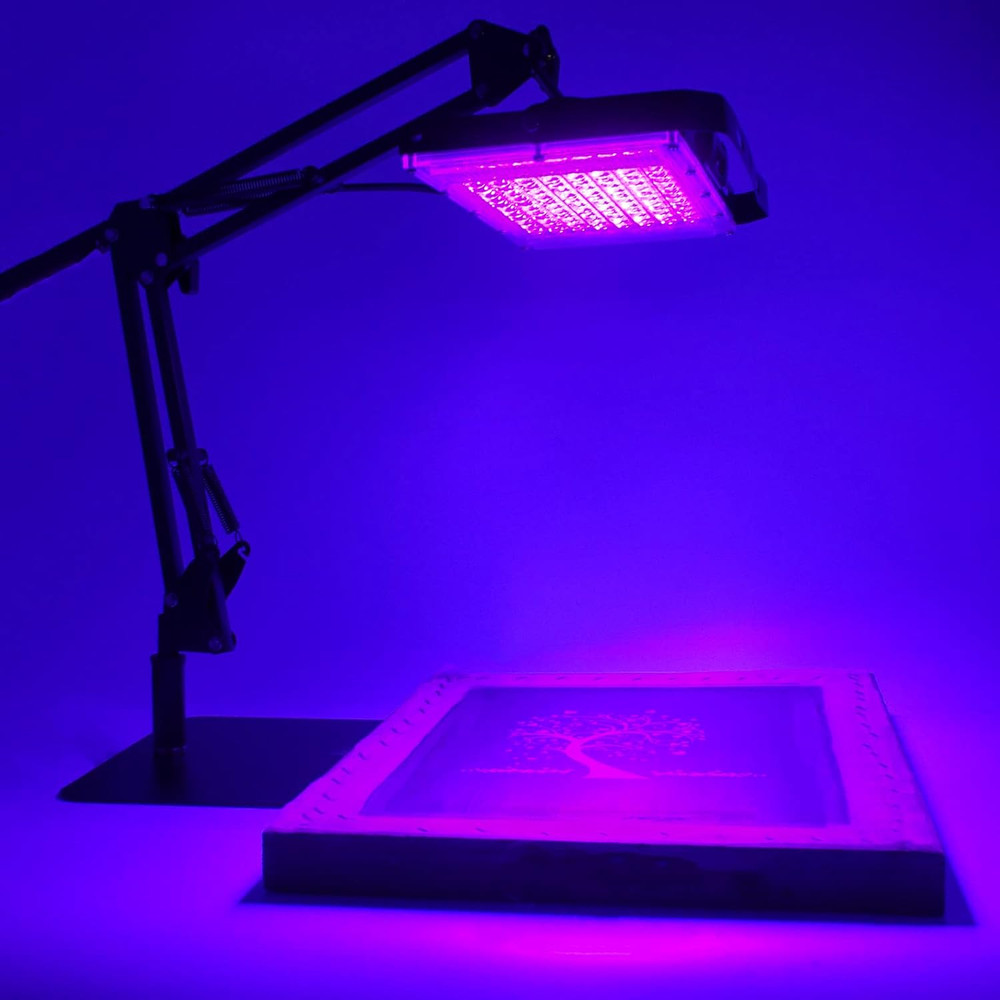 60W LED Exposure Unit for Screen Printing, UV Screen Printing Light with Adjusta
