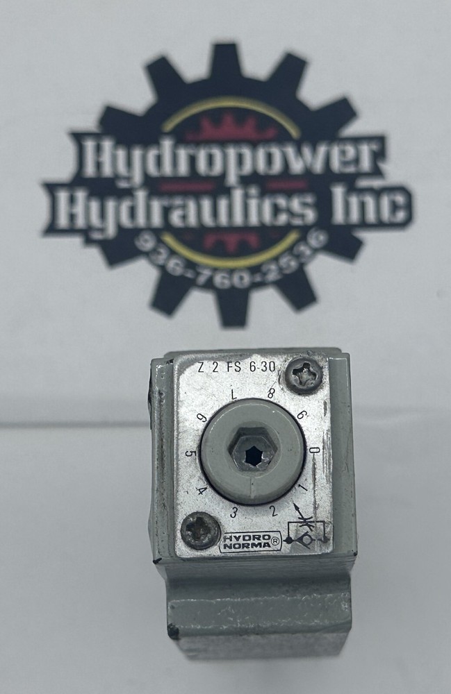 Z2FS6-30, HydroNorma, Double Throttle Valve, Flow Control