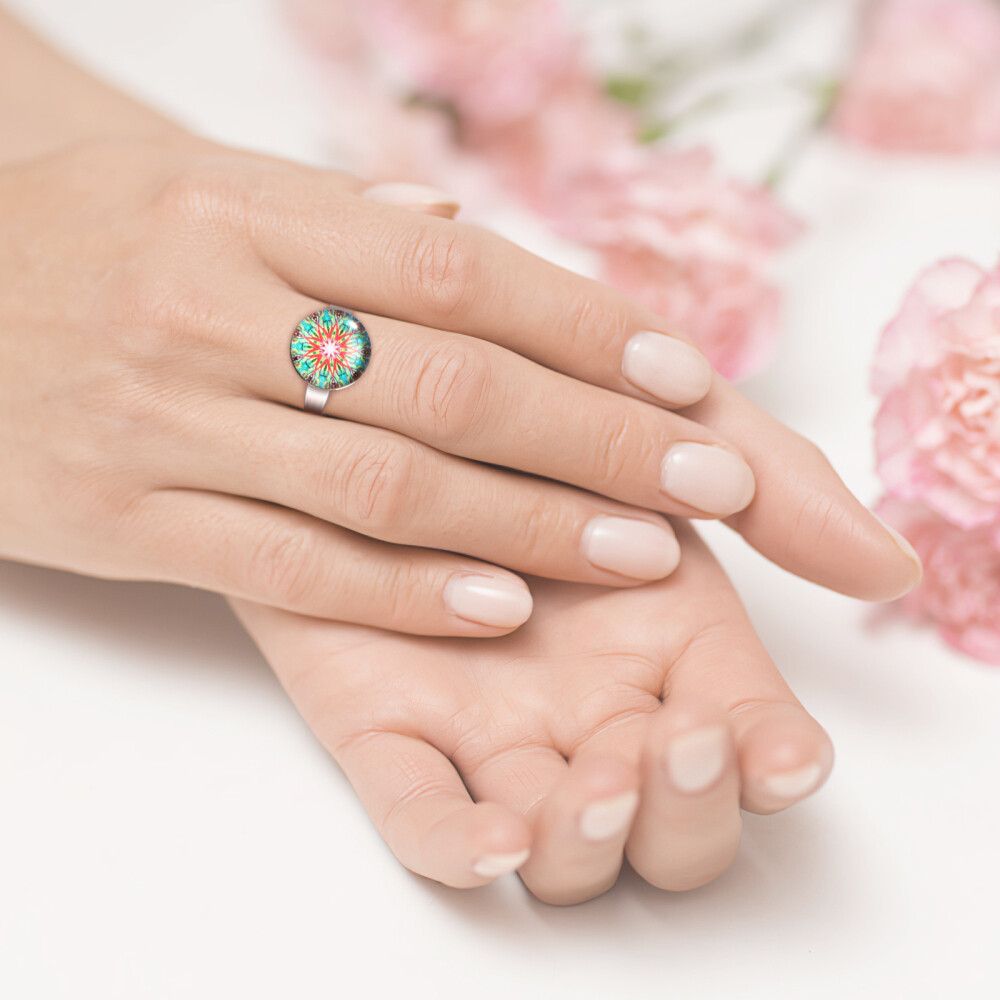 20 Pcs Adjustable Finger Rings Settings Bases with Blanks for Making Rings