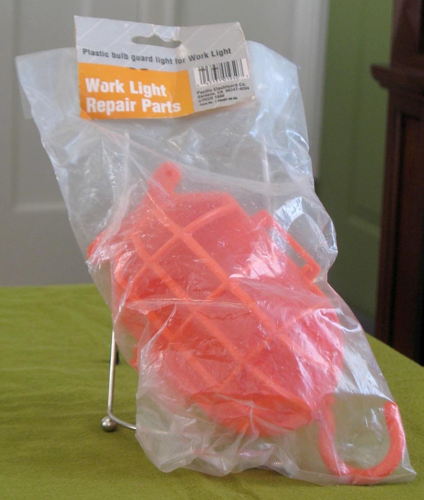 Work Light Replacement Plastic Bulb Guard for Work Light in Package NOS
