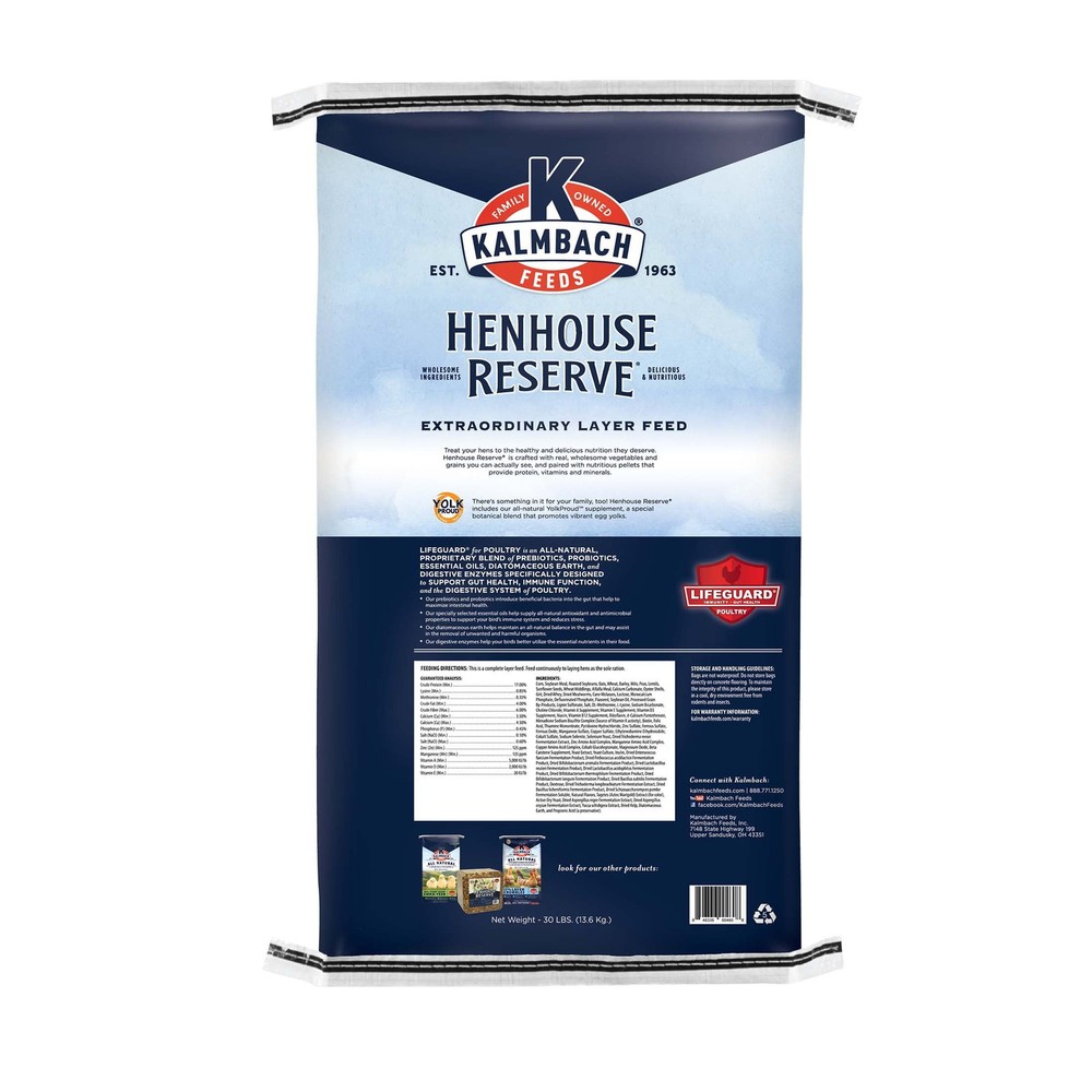 Extraordinary Whole Grain Layer Feed for Chickens, 30 lb Bag Pellets